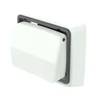 ACABAMENTO ABS BRANCO GELO PARA VALVULA DESCARGA BLUKIT
