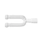 Sifão Extensivo Duplo Branco com Anel PVC Blukit