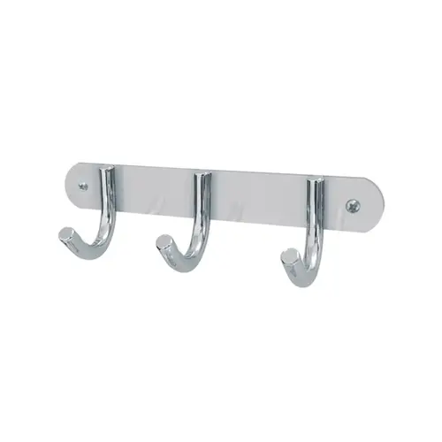CABIDE ALUMINIO 3 GANCHOS CROMADO SICMOL
