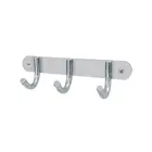 CABIDE ALUMINIO 3 GANCHOS CROMADO SICMOL