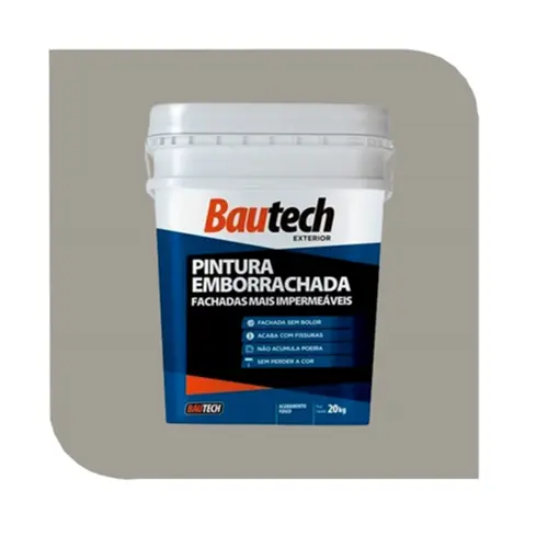 TINTA EMBORRACHADA CONCRETO 20KG BAUTECH