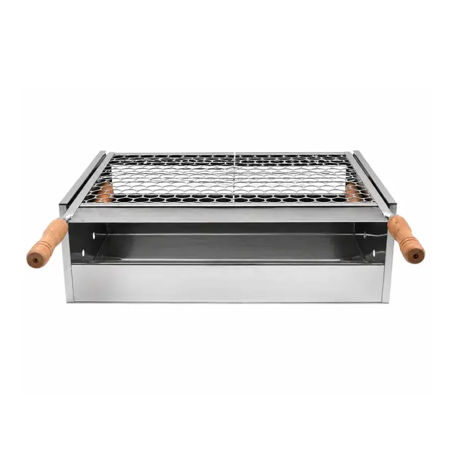 Churrasqueira Inox Pop 57x38 Quality Grill
