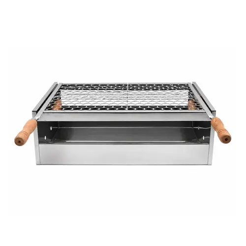 Churrasqueira Inox Pop 57x38 Quality Grill
