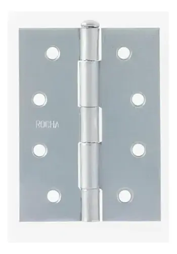 Dobradiça Galvanizada 4" S1001 c/03 Peças Rocha