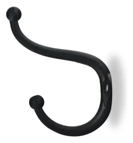 Cabide Duplo Preto 6398.5 Aliança