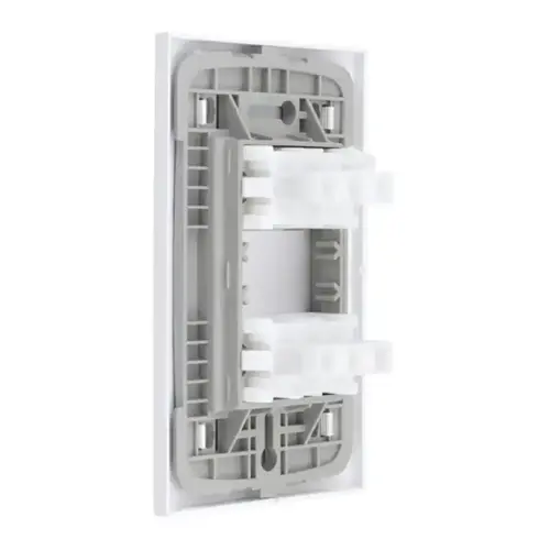 Conjunto 02 Interruptores Simples com Placa 10A 250v InovaPro 85039 Alumbra