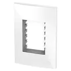 Placa 4x2 Branca 03 Módulos c/ Suporte InovaPro 85002 Alumbra