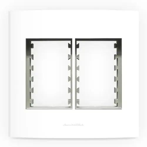 Placa 4x4 Branco 6 Módulos com Suporte 4x4 InovaPro 85006 Alumbra