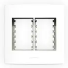 Placa 4x4 Branco 6 Módulos com Suporte 4x4 InovaPro 85006 Alumbra