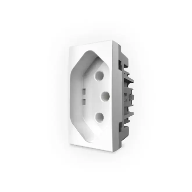 Módulo Tomada 2P+T Branco 20A 250v Inovapro 85021 Alumbra