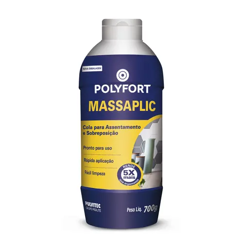 Cola Azulejo Massaplic Polyfort 700g Pulvitec