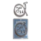 Ducha Higiênica Eco Completa 1/2" Gatilho Metal Cromado 665012S Emmeti Sfera