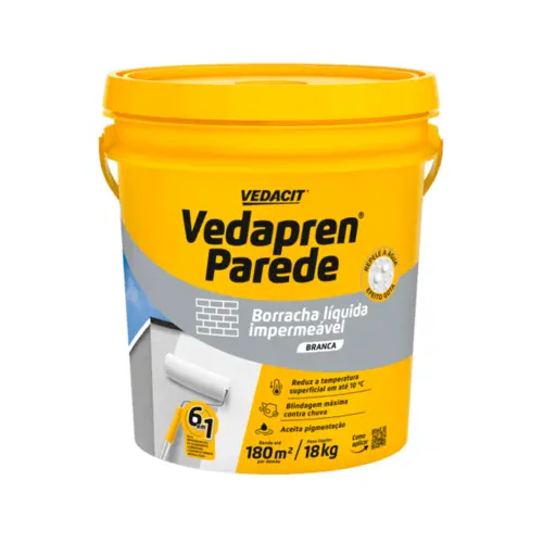 Vedapren Parede Branco 18Kg Vedacit