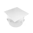 Caixa de Gordura Econômica Tampa Quadrada 04L c/ Cesto Branco Estrela