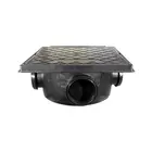Caixa de Inspeção Esgoto Tampa Quadrada 340x150mm 3Entradas Estrela