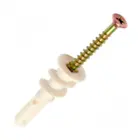 BUCHA AUTO ATARRAXANTE C/PARAFUSO P/DRYWALL 20UN FIXTIL