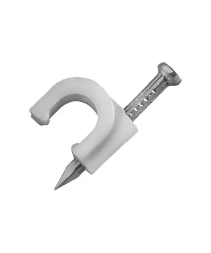 FIXADOR FIO DUPLO BRANCO 25UN SFXF01 PEG&FIXE