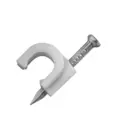 FIXADOR FIO DUPLO BRANCO 25UN SFXF01 PEG&FIXE