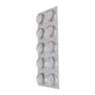 GOTAS DE SILICONE 10UN 13MMX4MM APS01 FIXTIL