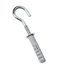 GANCHO C/BUCHA C/ANEL 10MM 10UN FIXTIL