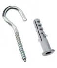 GANCHO C/BUCHA 05MM 04 UN SGAB02 PEG&FIXE