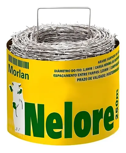 Arame Farpado 1,60mm 250m Morlan