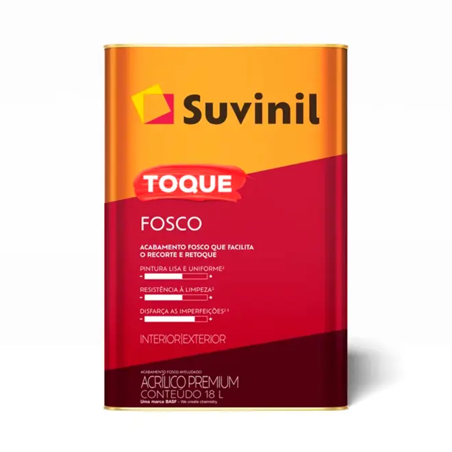 TINTA TOQUE FOSCO 18L GELO SUVINIL