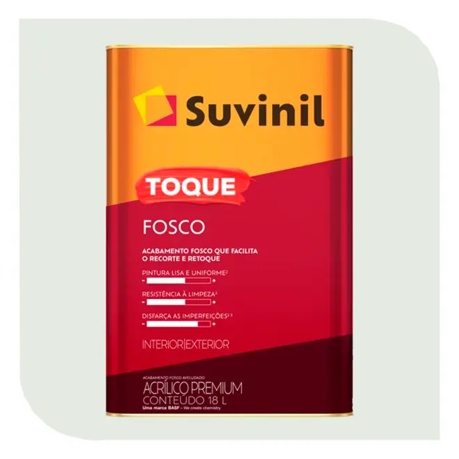 TINTA TOQUE FOSCO 18L GELO SUVINIL