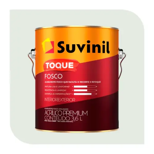 TINTA TOQUE FOSCO 3,6L GELO SUVINIL