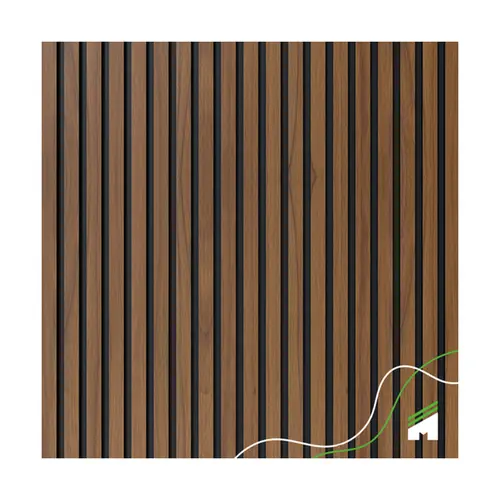 Painel Ripado Laminado Eva Autocolante Madeto Nogueira Intenso 10cmx10m Meurodapé