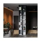 Painel Ripado Laminado de EVA Autocolante Urban Bronze 10cmx2,5m Meurodapé