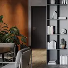 Painel Ripado Laminado EVA Autocolante Urban Bronze 10cmx10m Meurodapé
