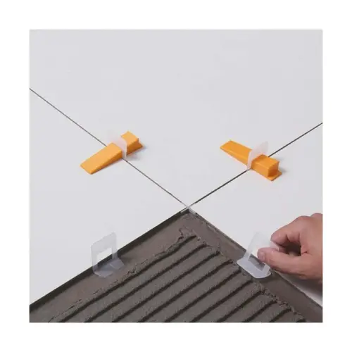 Espaçador Nivelador Eco 4,0mm Br/Creme 50Peças 62641 Cortag