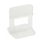 Espaçador Nivelador Eco 4,0mm Br/Creme 50Peças 62641 Cortag