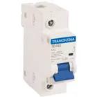 Disjuntor Din TDJ10 Unipolar 80A Curva C Tramontina