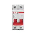 Disjuntor Bipolar Curva C 20A - SDD62C20 - Steck