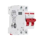 Disjuntor Bipolar Curva C 25A - SDD62C25 - Steck