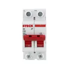 Disjuntor Bipolar Curva C 50A - SDD62C50 - Steck