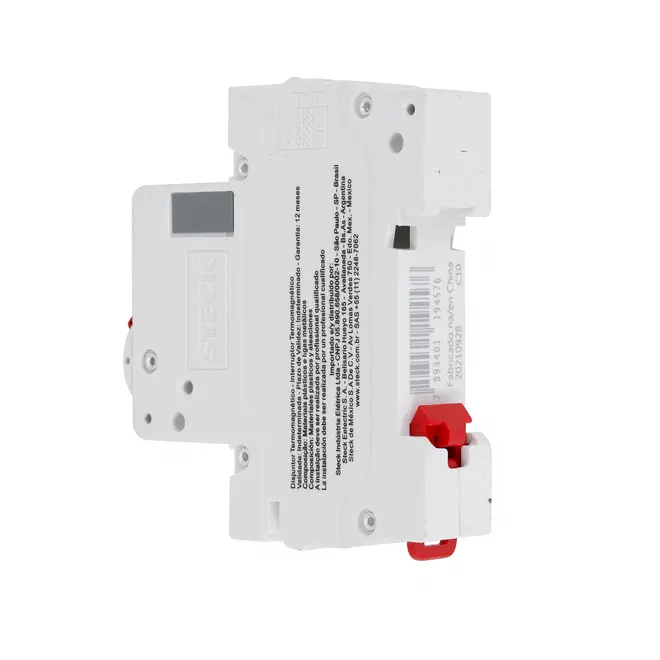 Disjuntor Unipolar Curva C 10A - SDD61C10 - Steck