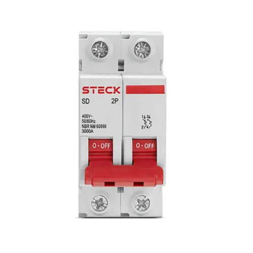 Disjuntor Bipolar Curva C 16A SDD62C10 Steck