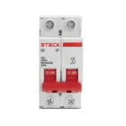 Disjuntor Bipolar Curva C 16A SDD62C10 Steck