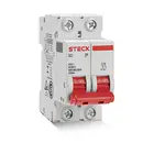 Disjuntor Bipolar Curva C 16A SDD62C10 Steck