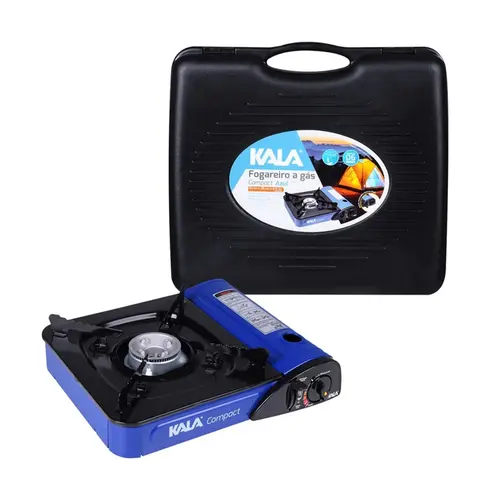 Fogareiro Portátil Compact Azul a Gás Kala
