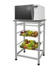 Fruteira com Tampo de Granito Jumbo p/ Microondas Branco Açomix