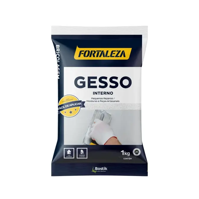 GESSO 1KG FORTALEZA