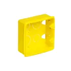 Caixa de Luz PVC 4x4 Embutir Amarela  Krona