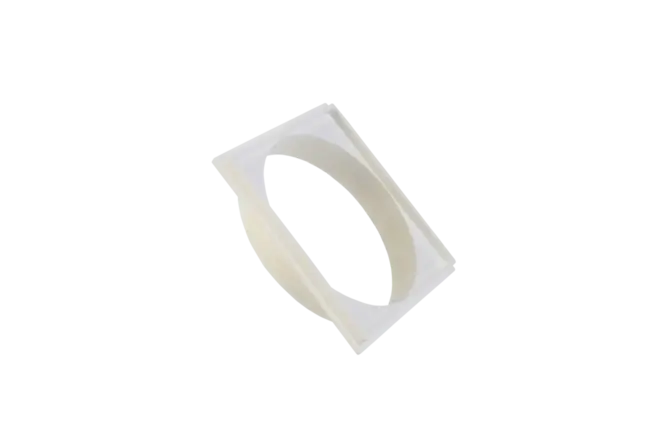 Porta Grelha Quadrada Branca DN100 Nº58 Krona