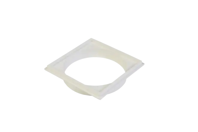 Porta Grelha Quadrada Branca DN100 Nº58 Krona