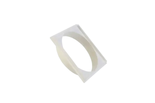 Porta Grelha Quadrada Branca DN100 Nº58 Krona