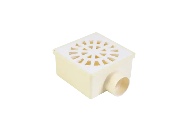Ralo Sinfonado Quadrado Branco 100x52x40 Nº43 Krona